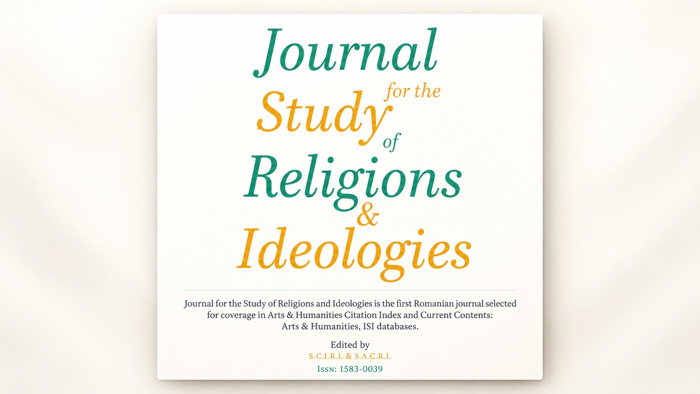 Journal for the Study of Religions and Ideologies